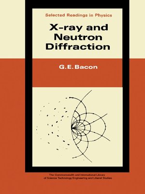 cover image of X-Ray and Neutron Diffraction